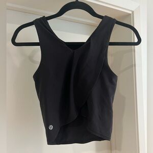 Lululemon Black Athletic Shirt Tank